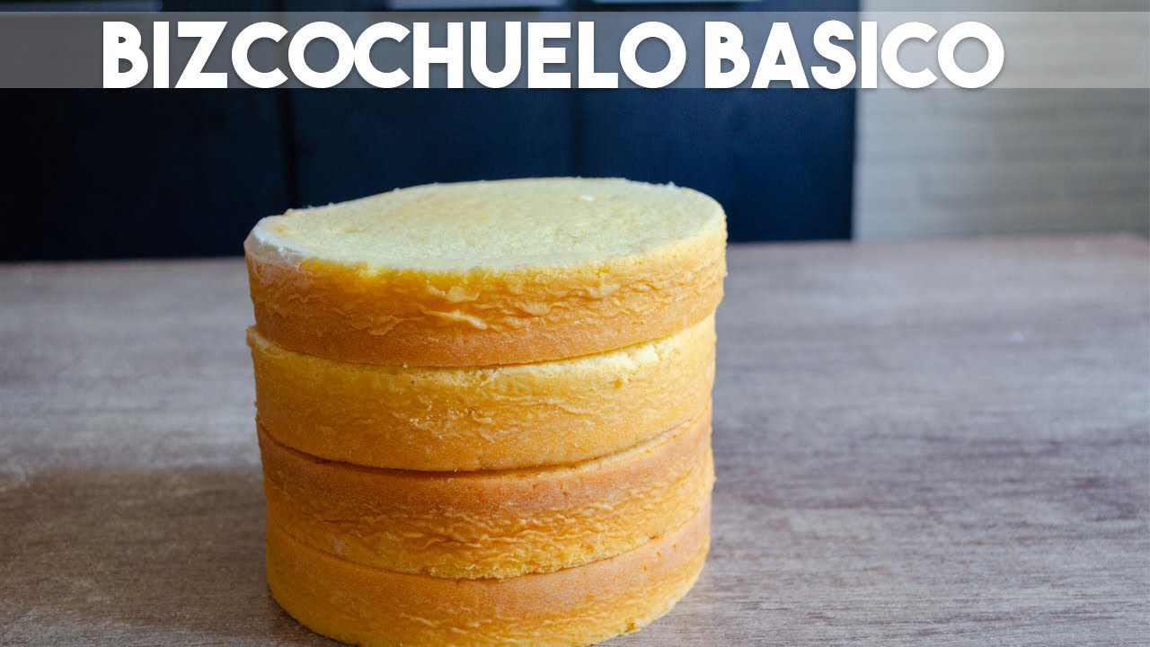BIZCOCHUELO BASICO para TORTAS ALTAS
