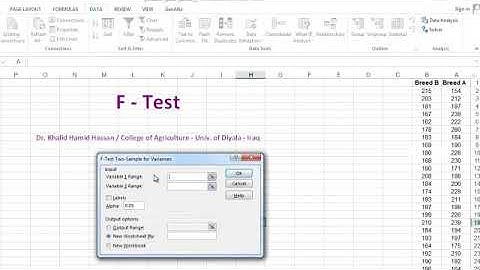 Descriptive Statistics  in EXCEL
