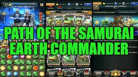Legendary Game Of Heroes: Path Of The Samurai Event Gameplay/Team Testing (Earth Commander)