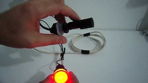 Teste Sensor de nível de água interruptor e mini boia