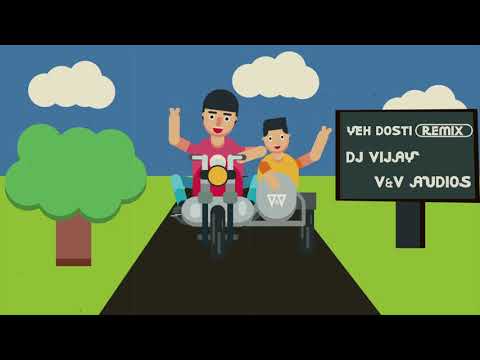 Yeh Dosti Remix | DJ Vijay |Sholay | Amitabh Bachchan X Dharmendra | Friendship Day | V&V Audios