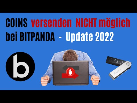 BITPANDA Coins versenden nicht möglich !? - Update & Tipps 2022