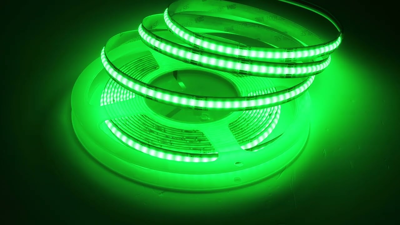 LED RIBA COB RGB komplekt 24V 5m Bluetooth + pult + adapter 24V 1A