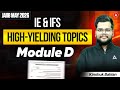 JAIIB IE IFS Preparation 2026 | IE and IFS Module D Most Important Topics | IE IFS By Kinshuk Sir