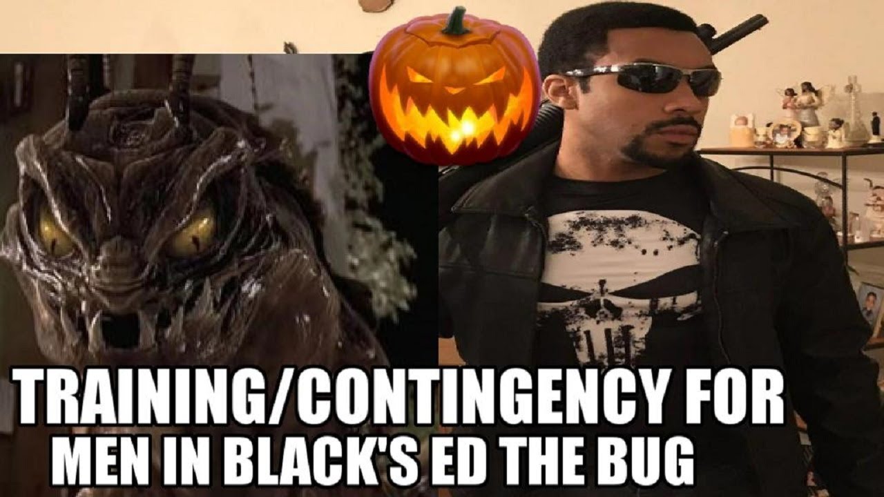 Training for the Men in Black ED BUG Alien