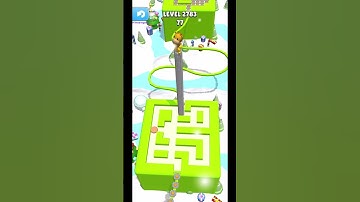 Gameplay top mobile games Relaxing n satisfying game iOS/ANDROID Stacky Dash  #shorts Level 2783