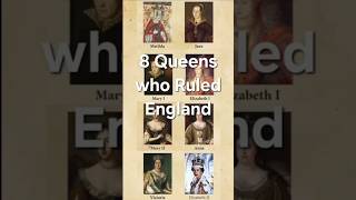8 Queens of England #history #englishhistory