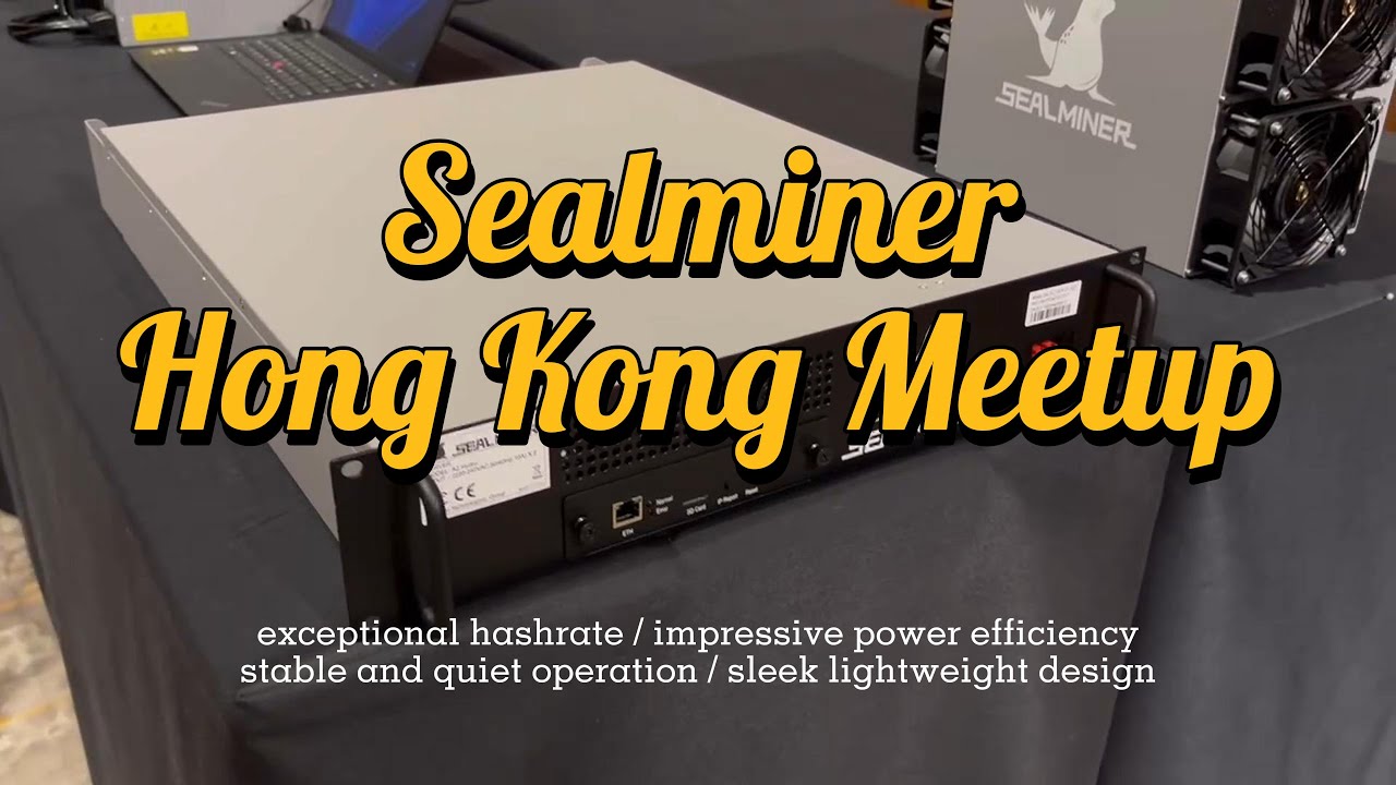 Super Silent! The SEALMINER A2 finally showed its true face in Hong  Kong—and it was worth the wait!