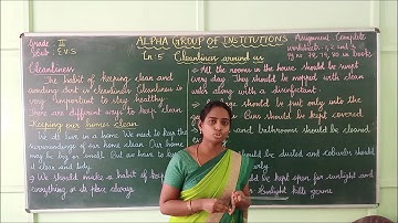 GRADE II EVS LN 5 CLEANLINESS AROUND US