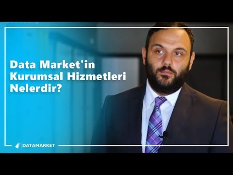 Data Market'in kurumsal hizmetleri nelerdir?