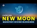Pre New Moon Manifestation (Capricorn New Moon): Manifest Divine Blessings & Long-Term Success