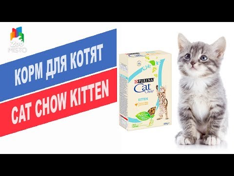 Корм для котят CAT CHOW KITTEN | Обзор корма для котят CAT CHOW KITTEN