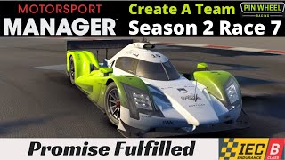 Motorsport Manager - Promise Fulfilled - #17 - Create A Team - Endurance Series Lets Play