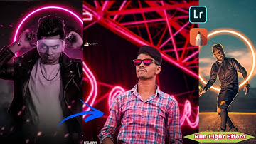 How To Make Rim Light Effect In Autodesk & Lightroom Autodesk Glow Light Photo Editing Sipak Editz