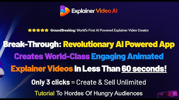 Explainer Video AI - Creates World-Class Explainer Videos