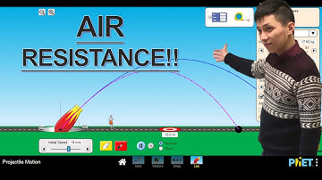 Air resistance in Projectile Motion - IB Physics A.1 (Part 12)