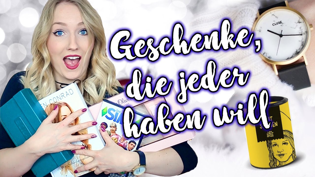 19 Geschenkideen Die Jeder Haben Will Mann Frau Alt Jung Thebeauty2go Youtube