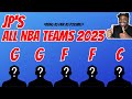 My 2023 ALL NBA TEAMS #shorts