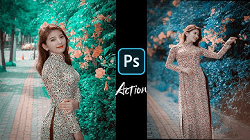 Photoshop Action 1 Click Automatic Baground Color Change