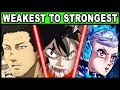 Every Black Bull RANKED from Weakest to Strongest! (Black Clover)