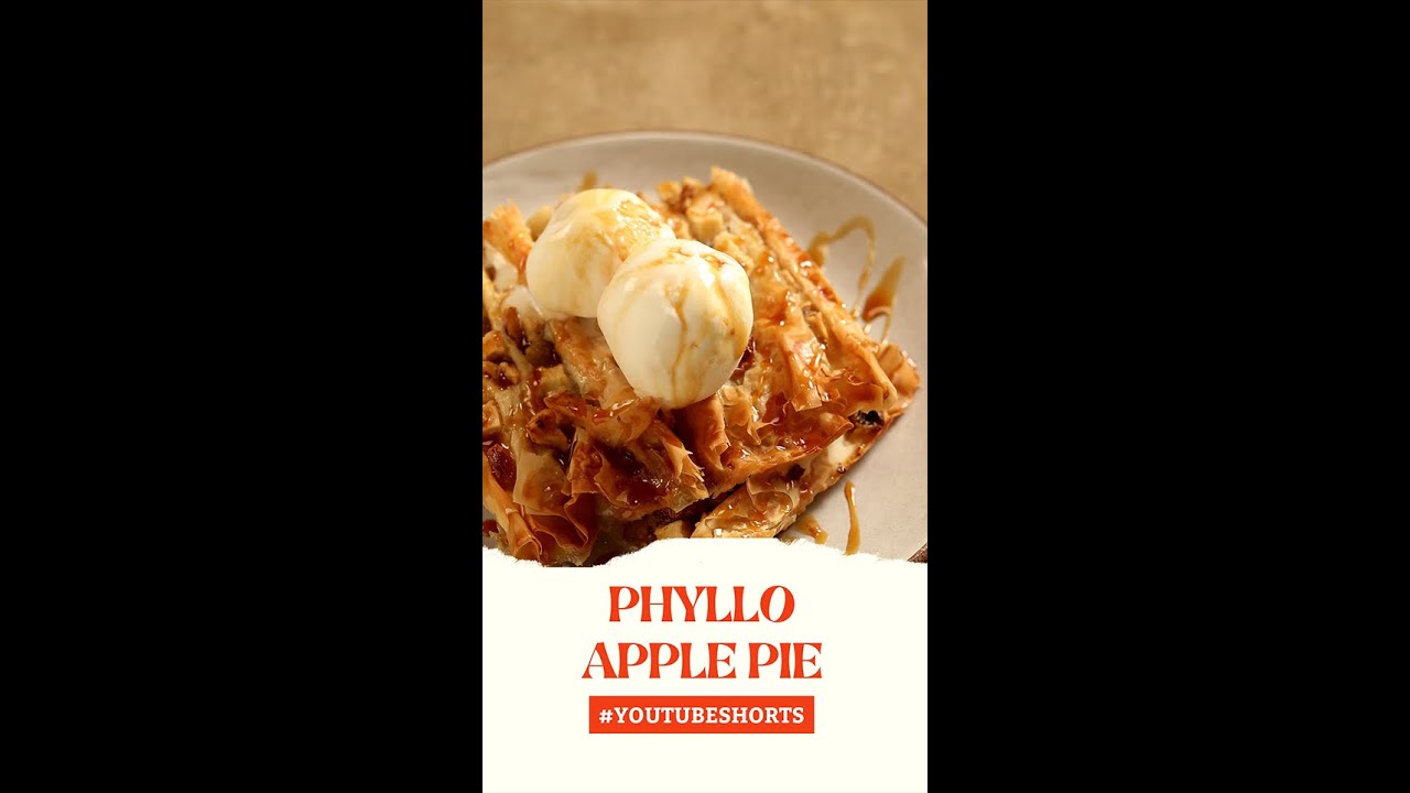 Phyllo Apple Pie | #Shorts | Sanjeev Kapoor Khazana