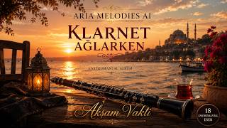 Akşam Vakti Klarnet Ağlarken Duygusal Enstrümantal Klarnet Aria Melodies Ai