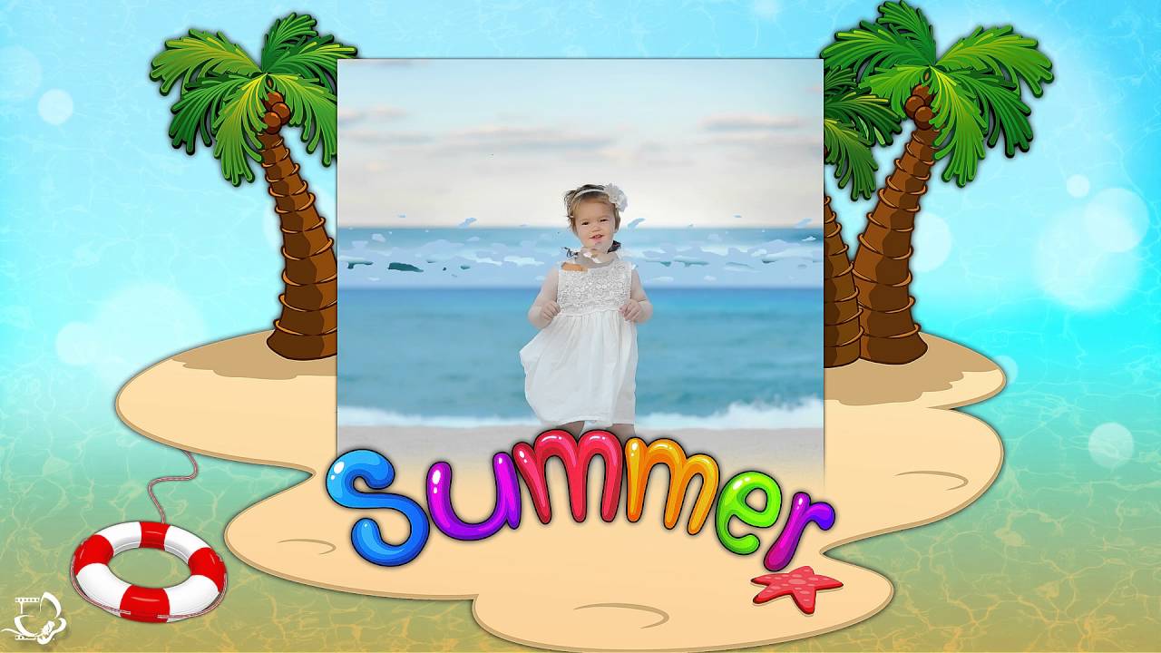 ProShow Producer Бесплатный стиль CHILDREN'S SUMMER STYLE 1 - YouTube