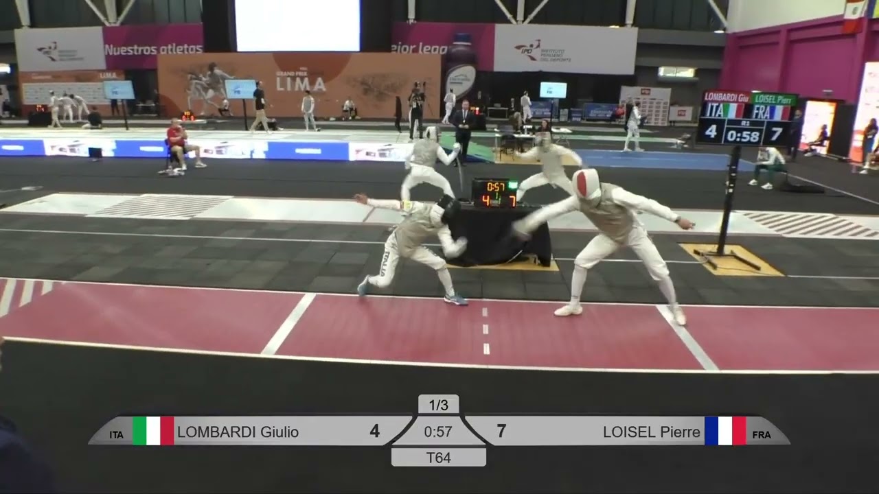 2025 140 SME Grand Prix, Lima LOMBARDI Giulio vs LOISEL Pierre