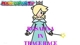 Mario Party Series - Rosalina in Trace Race Resimi