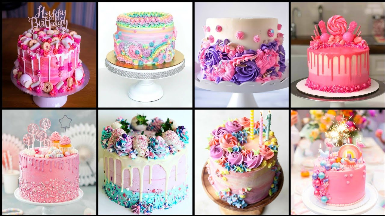 50+ Unique birthday cake ideas for baby girls/kids birthday cakes ...