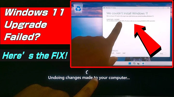 How to Fix We Couldn’t Install Windows 11 Error 0x8007042B (SAFE_OS MIGRATE_DATA)
