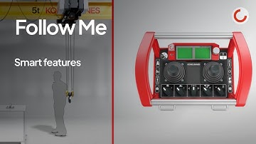 Smart Features for Industrial Cranes: Follow Me