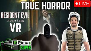 RE9 VR is TERRIFYING 🔴 Resident Evil Requiem + Phasmophobia Pimax Super OLED