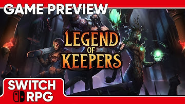 SwitchRPG Previews - Legend of Keepers: Career of a Dungeon Manager - Nintendo Switch Gameplay