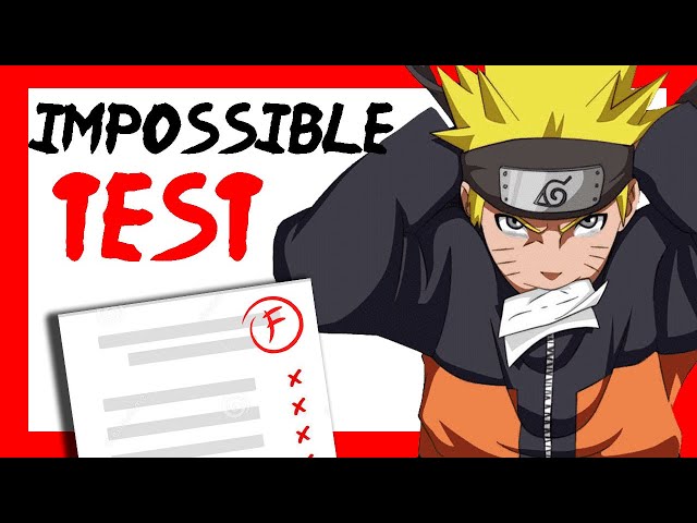 Hardest Naruto Quiz Ever Made!