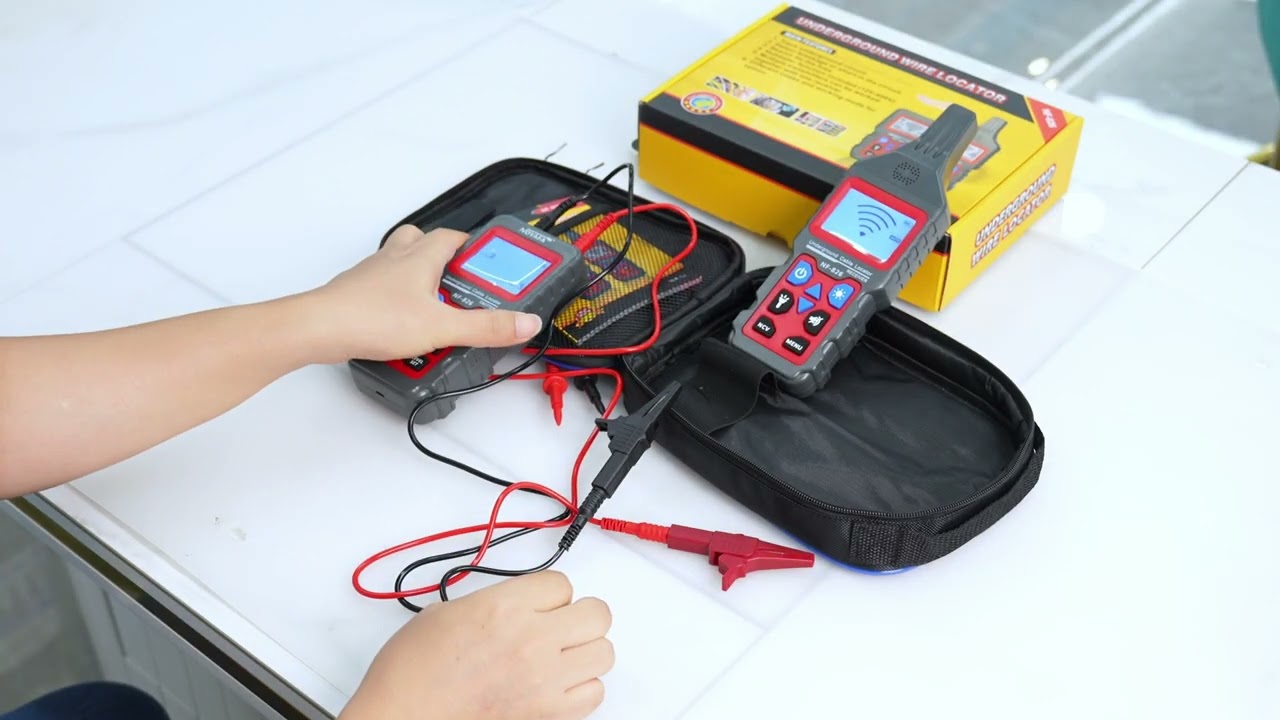 Precisely traces wires, network cables, and metal pipes concealed within walls or underground.