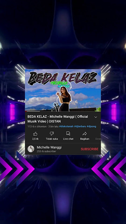rekomendasi dj terbaik BEDA KELAZ   Michelle Wanggi #djterbaik
