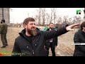 Рамзан Кадыров проверил строительство новой мечети в селении Герменчук