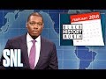 Weekend Update on Black History Month - SNL