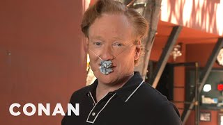 Try The Face Mask The CDC Calls 100% Sexy | CONAN on TBS