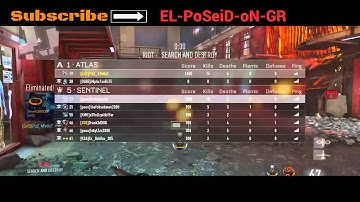 Call of Duty Advanced Warfare S&D 1 vs 6 (Riot)