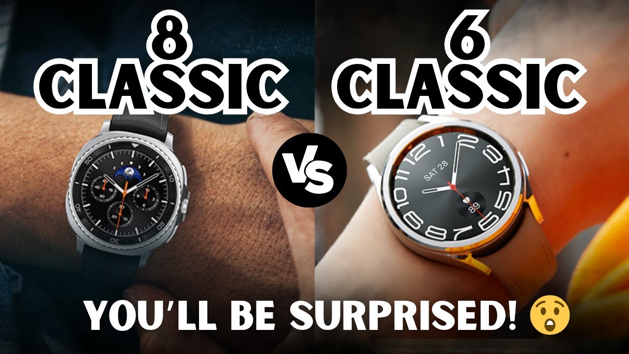 Galaxy Watch 8 Classic vs Watch 6 Classic