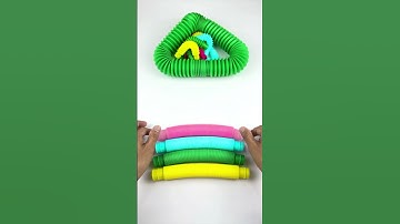 making big mini pop tube sound | DIY #asmrsounds #satisfyingvideos #relaxing #shorts #creative #diy