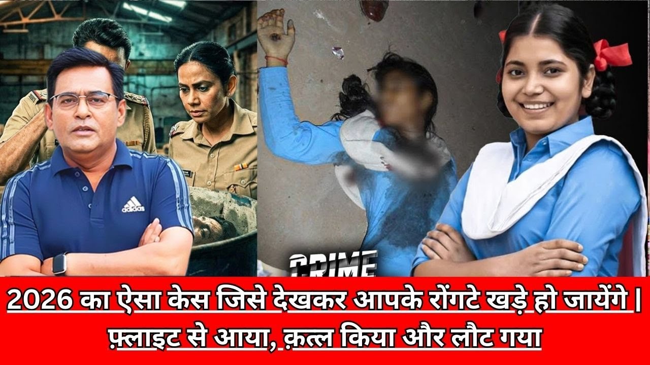 2026 का ऐसा केस जिसे देखकर आपके रोंगटे खड़े हो जायेंगे |फ़्लाइट से आया, क़त्ल किया और लौट CRIME TAK