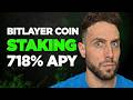 Stake  BITLAYER COIN 🚀 A Step by Step Guide to Staking BTR CRYPTO for 718% APR