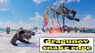 Dragunov snake edge combos with progressively farther wall carry Tekken 8
