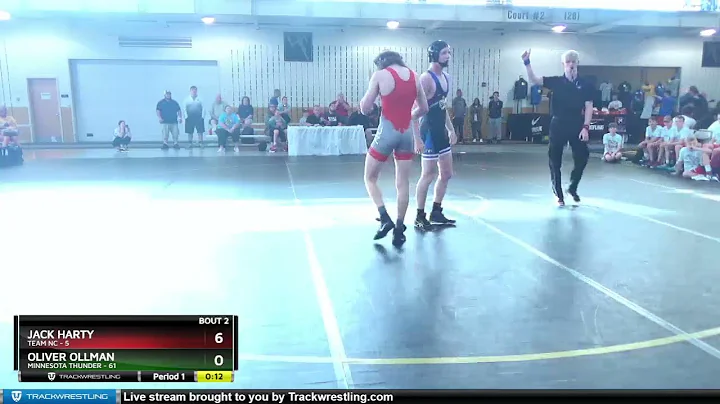 149 Lbs Quarterfinals (8 Team) - Jack Harty, Team NC Vs Oliver Ollman, Minnesota Thunder 9484