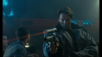 The Terminator 1984 Club Shootout Scene 4K