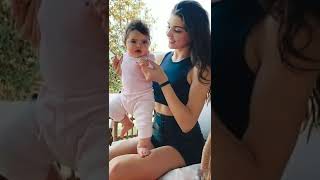 Hande Erçel with her baby ❤🤱❤   #shorts  #WhatsAppstatus  #youtubeshorts