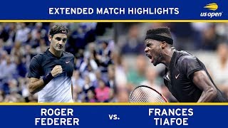 Roger Federer vs Frances Tiafoe | US Open 2017 Round 1